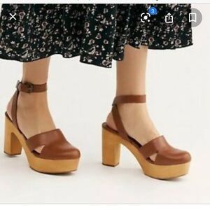 Free People Platform Clogs